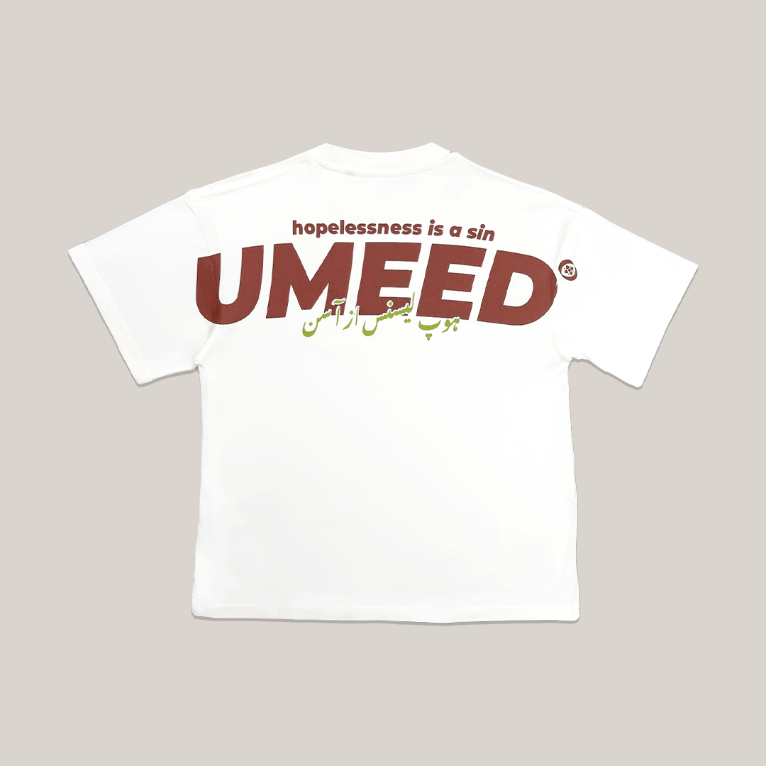 UMEED CORE: ESSENTIALS WHITE TEE