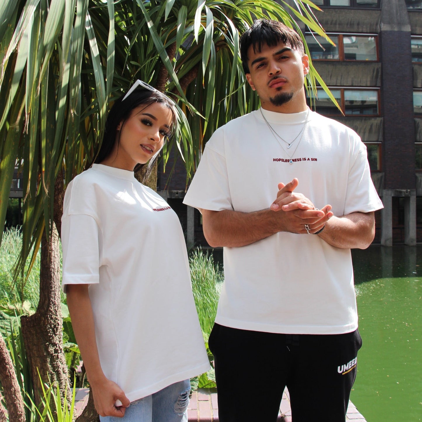 UMEED CORE: ESSENTIALS WHITE TEE